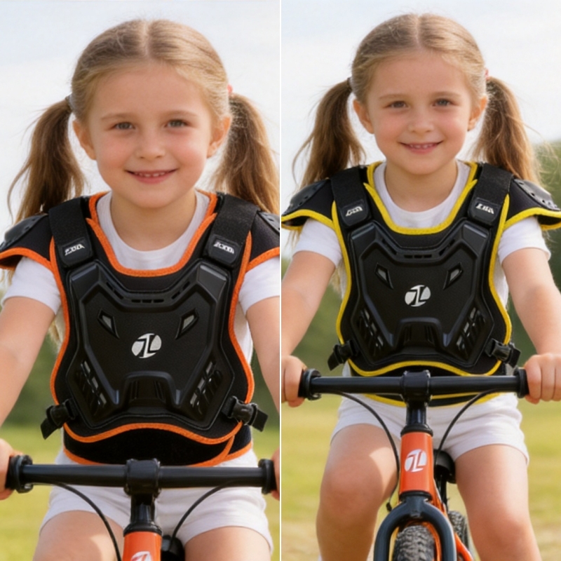 Motorcycle Gear Youth - Kinderen Jeugd Motorfiets Armor Vest Borst