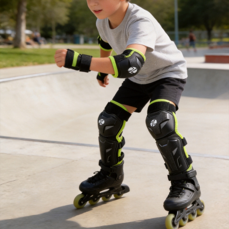 Motorcycle Gear Youth - Kinderen motorfiets knie- en elleboogbeschermers jeugd
