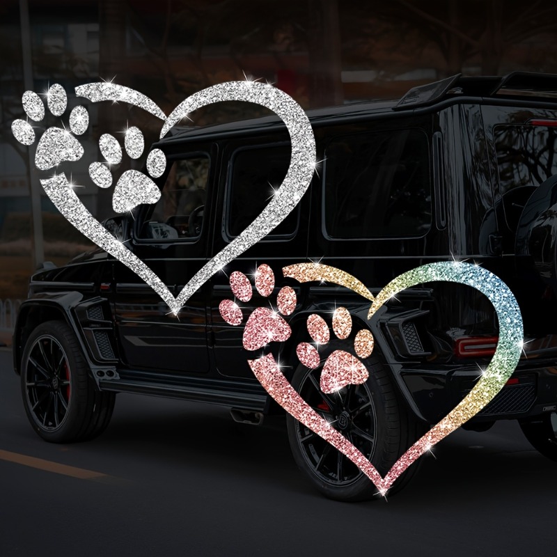 Motorcycle Gear For Dogs - 1PC Imitatie Diamant Glitter Hond Poot