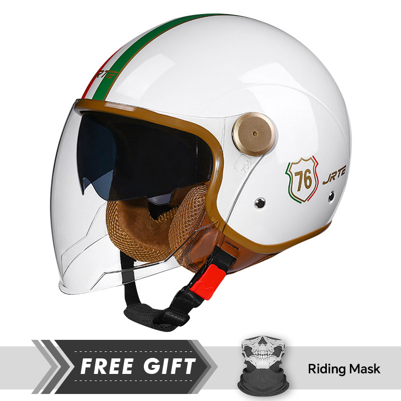 DOT ECE Goedgekeurde Retro 3/4 - Motorcycle Gear In Store recensie en prijs