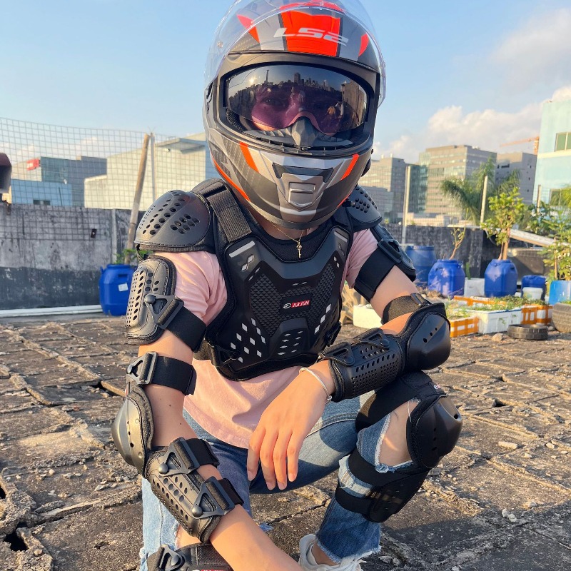 QIKUI Nieuwe motorfiets besche - Motorcycle Gear Youth recensie en prijs