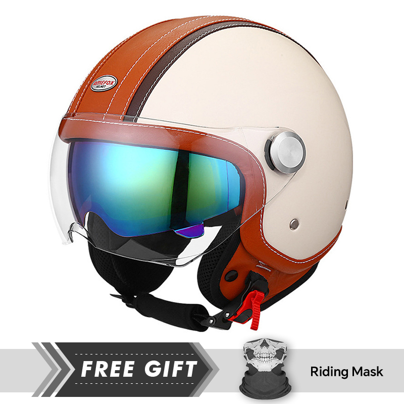 Wit Oranje Originele Open Gezi - Motorcycle Gear In Store recensie en prijs