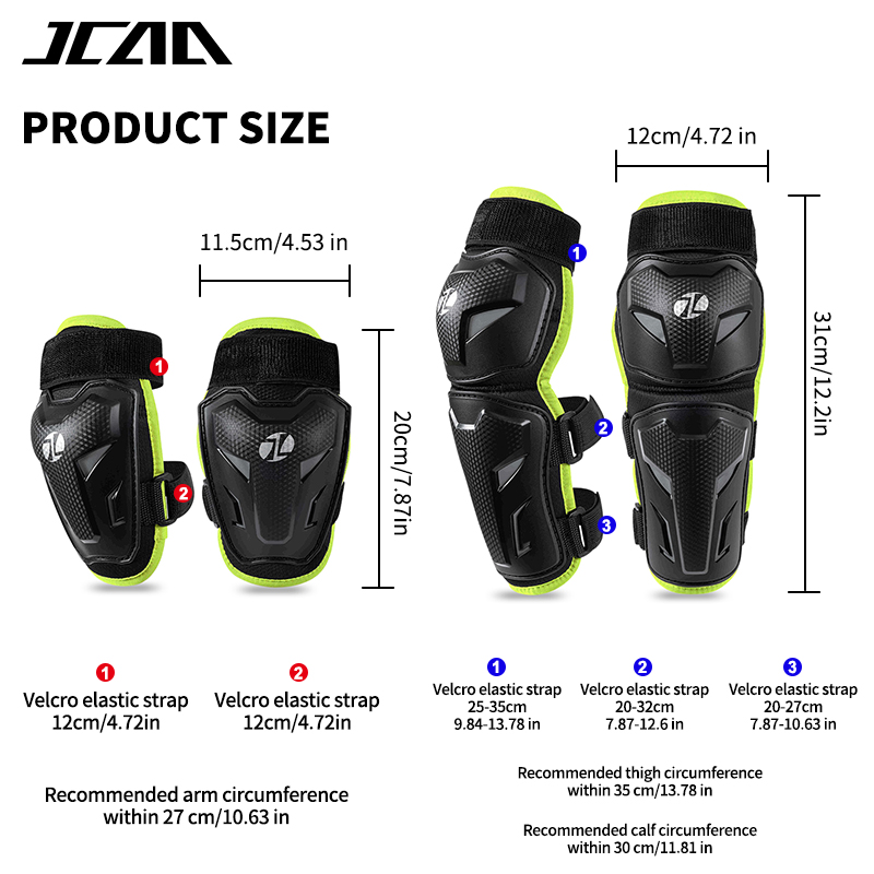 Kinderen motorfiets knie- en e - Motorcycle Gear Youth recensie en prijs