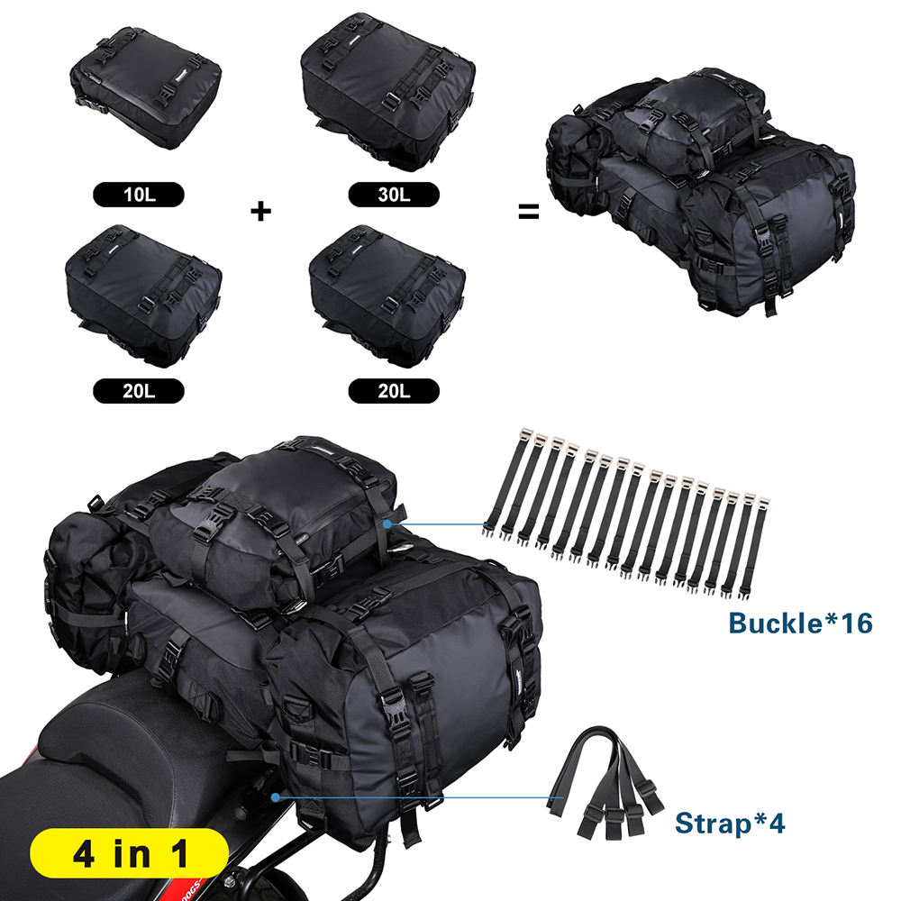Rhinowalk Motorfiets Achterban - Motorcycle Gear Warehouse recensie en prijs