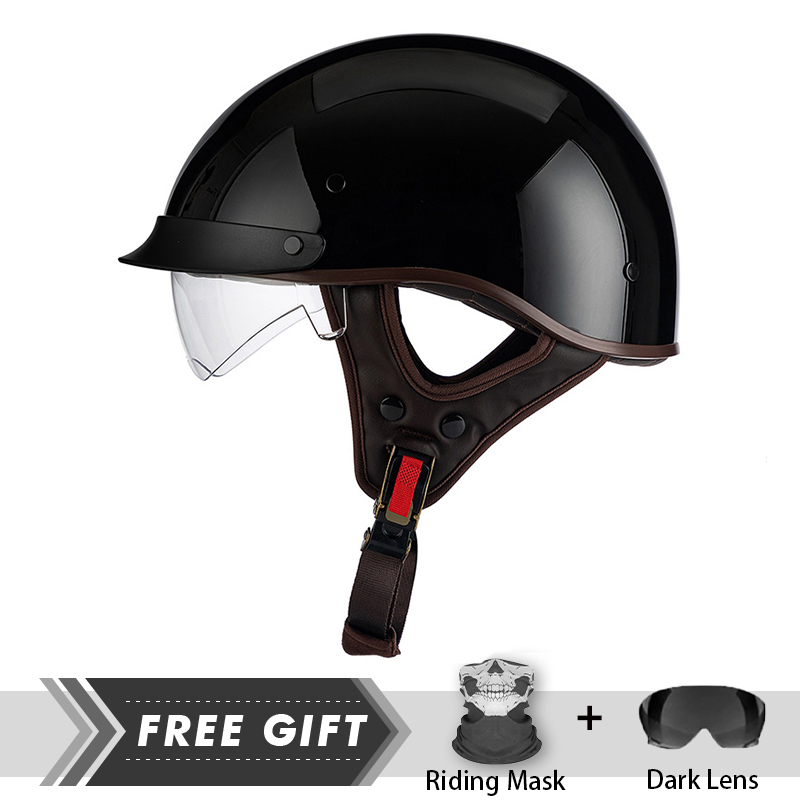 Crash Kopstuk Half Gezicht Hel - Motorcycle Gear In Store recensie en prijs