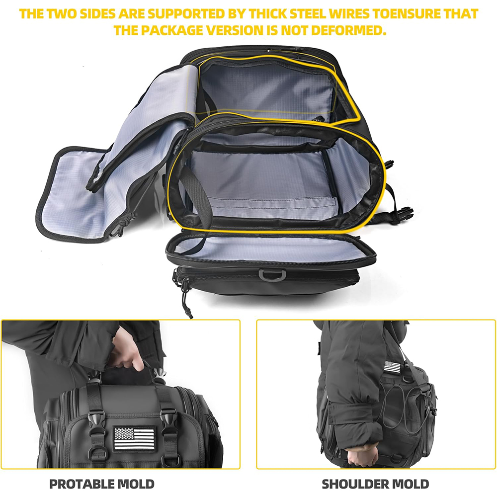Motoraccessoires 30-45L uitbre - Motorcycle Gear Warehouse recensie en prijs