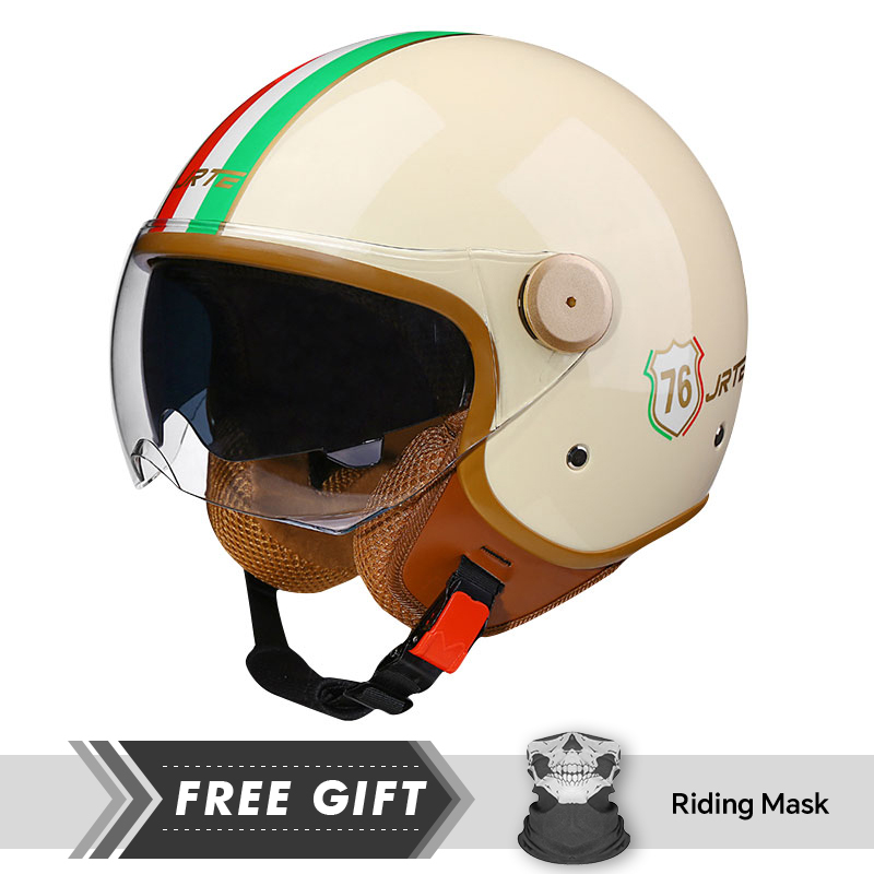 Dubbele Lens Open Gezicht Moto - Motorcycle Gear In Store recensie en prijs