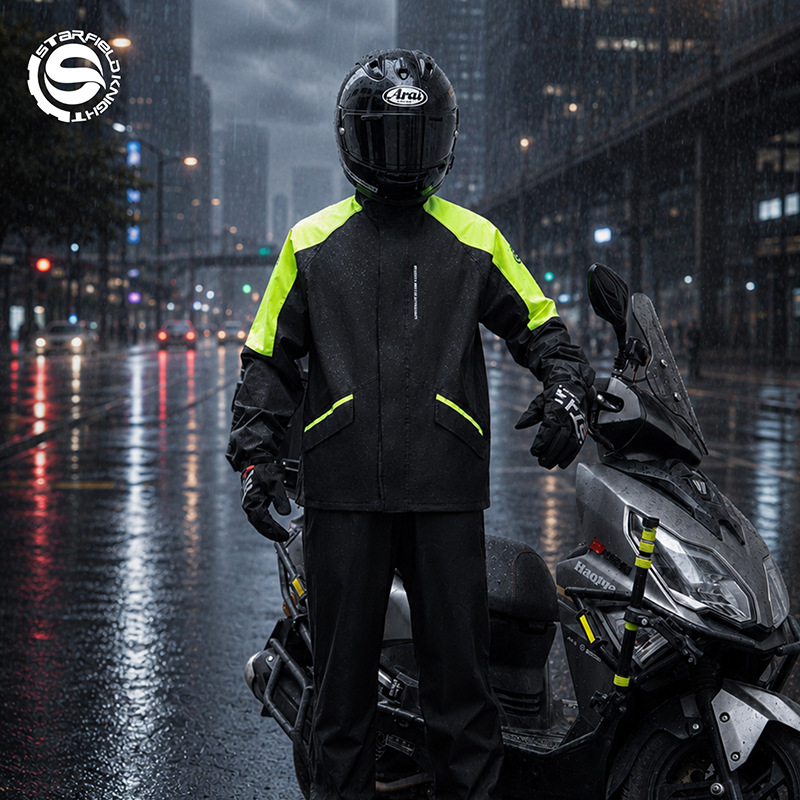Regenpakken voor mannen en vro - Motorcycle Gear Jacket recensie en prijs
