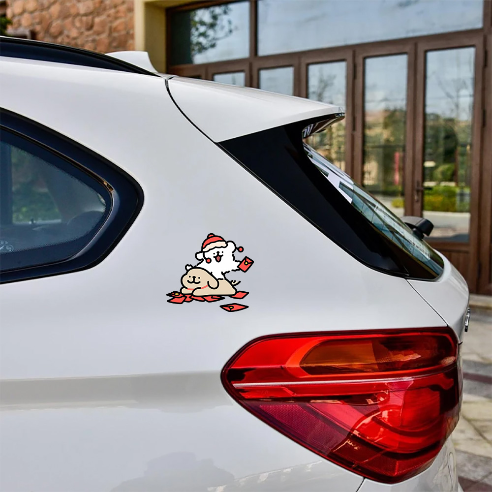 Cartoon puppy Maltese autostic - Motorcycle Gear For Dogs recensie en prijs