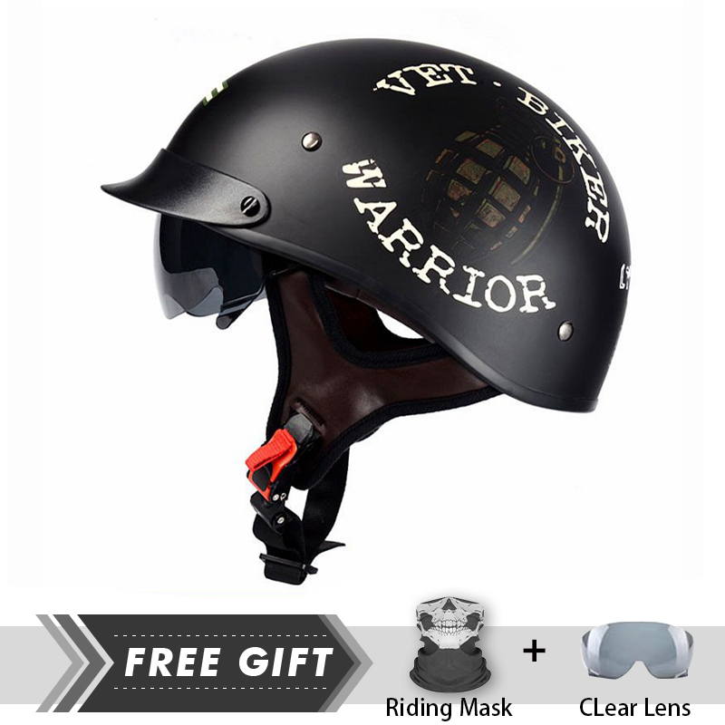 Mannen Vrouwen Half Gezicht He - Motorcycle Gear In Store recensie en prijs
