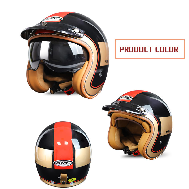 SOMAN Open Face Motorhelm ECE  - Motorcycle Gear In Store recensie en prijs
